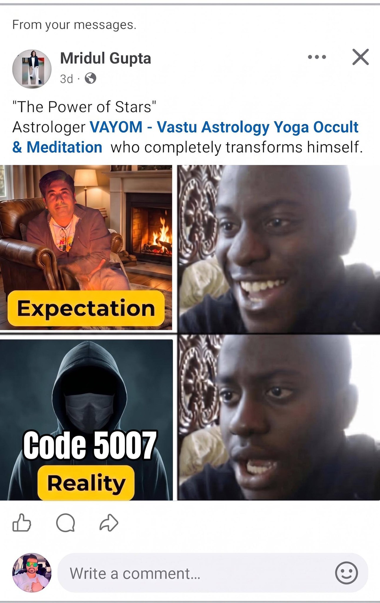 Deepanshu Giri Lunar Astro Videos Meme